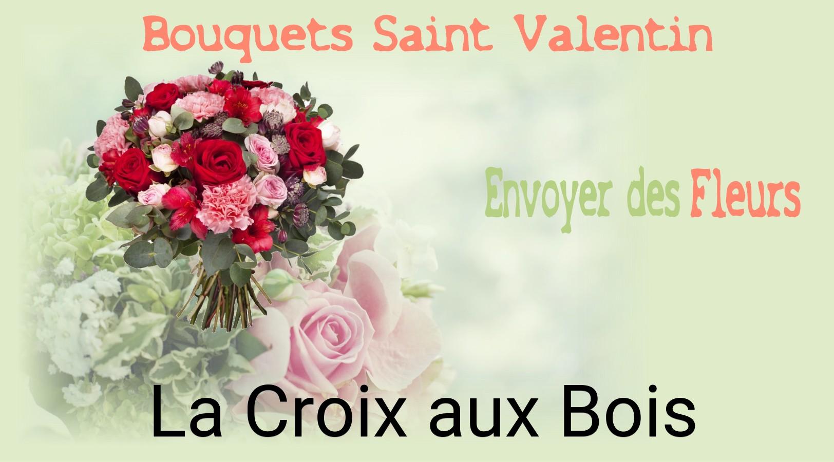 Roses de Saint-Valentin livrées à La Croix-aux-Bois